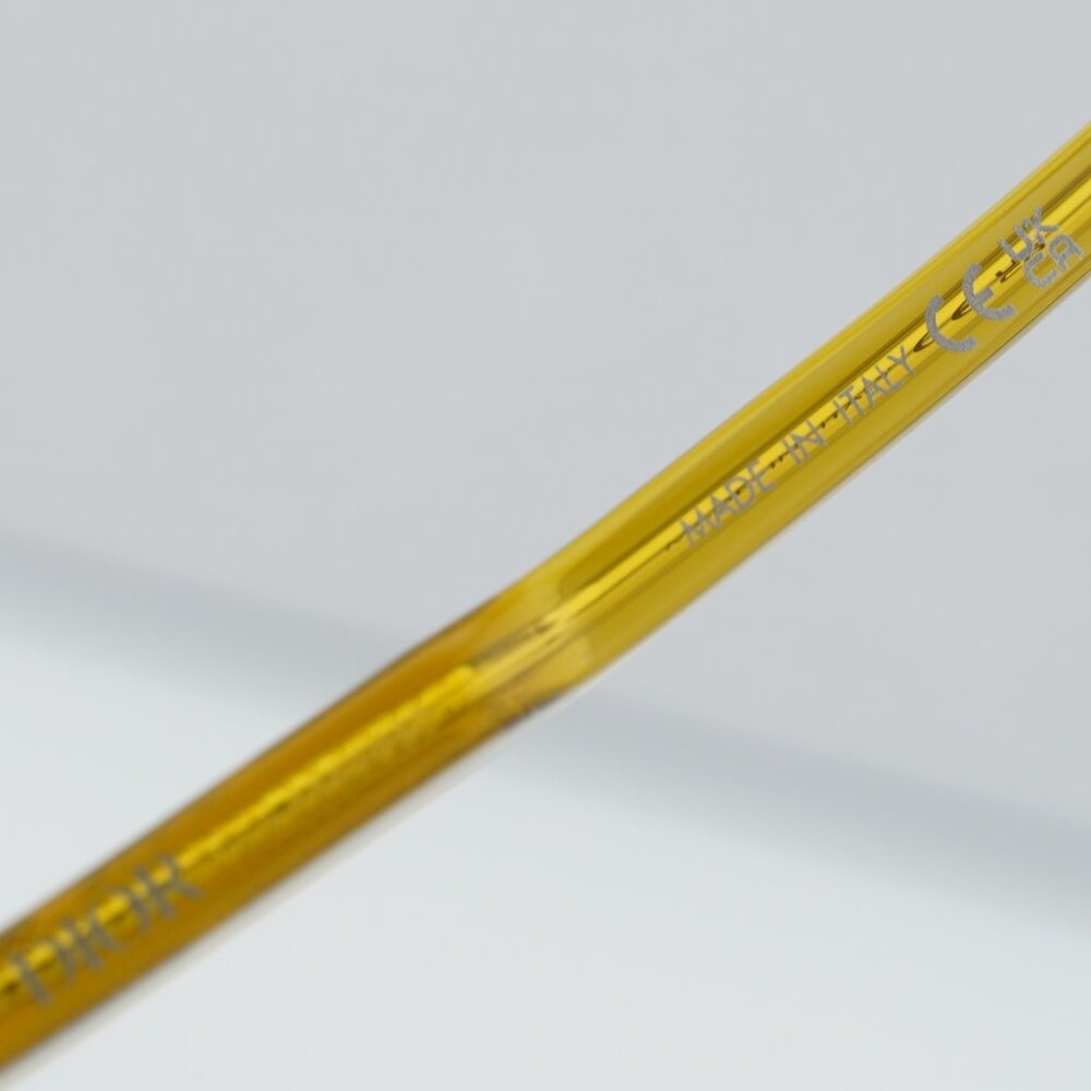 Dior DIORHIGHLIGHT S1I 60B0 Square Sunglasses - Yellow/Blue - Picture 9 of 13